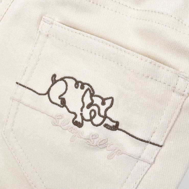 らくのびスーパーストレッチツイルカラーパンツ(80~130cm) | SLAP SLIP | 詳細画像17 