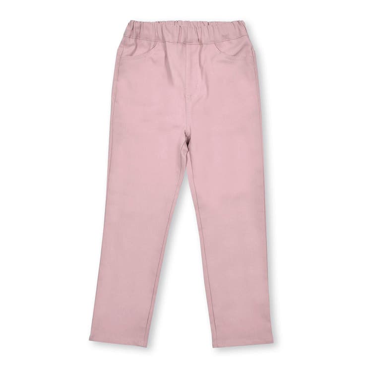 ピンク系 | らくのびスーパーストレッチツイルカラーパンツ(80~130cm) | SLAP SLIP
