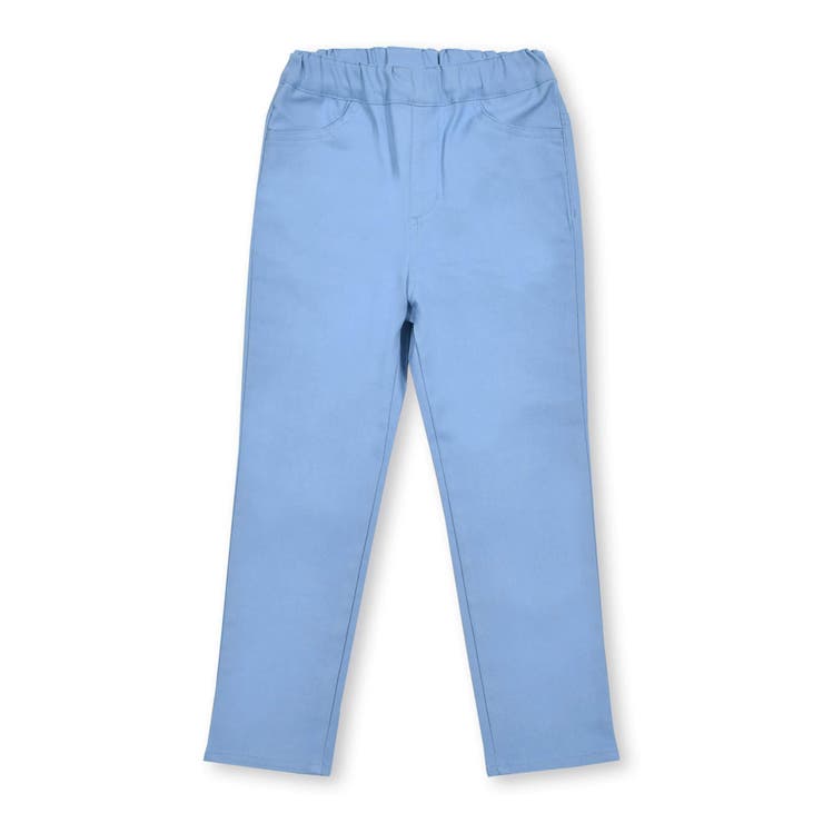ブルー系 | らくのびスーパーストレッチツイルカラーパンツ(80~130cm) | SLAP SLIP