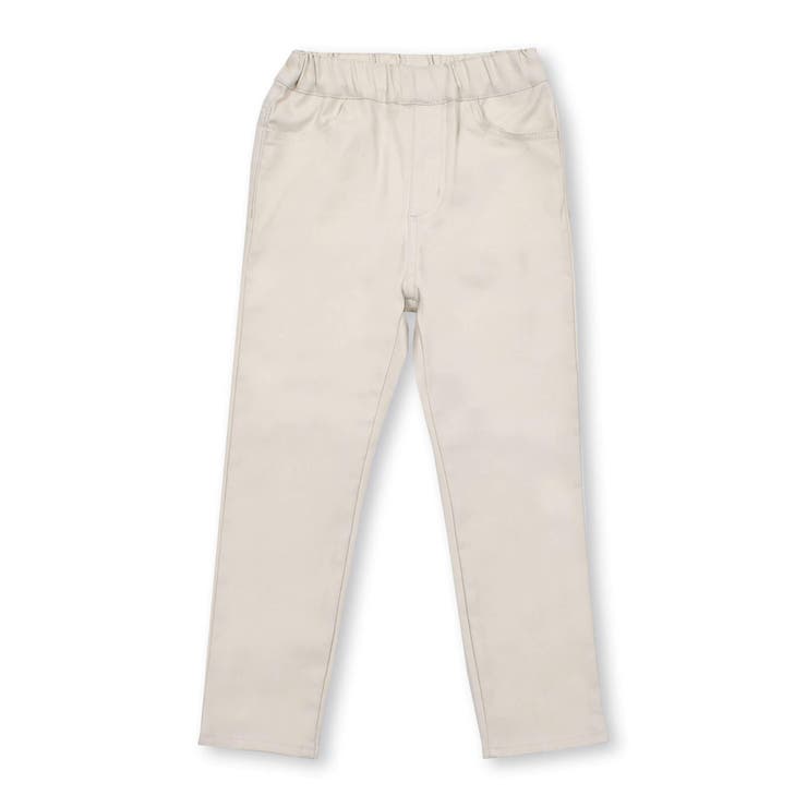 ベージュ系 | らくのびスーパーストレッチツイルカラーパンツ(80~130cm) | SLAP SLIP