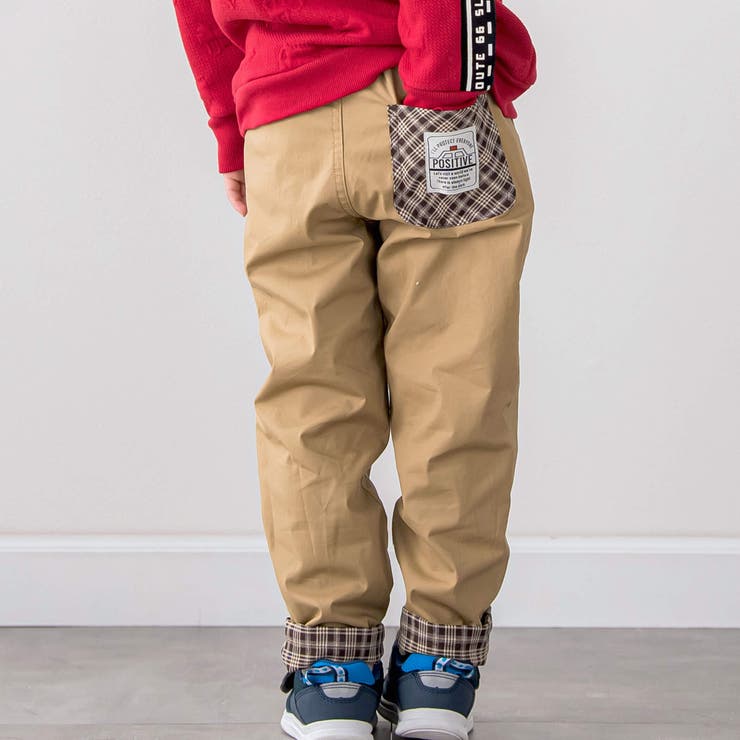 【お揃い】チェック柄無地リバーシブルパンツ(80~130cm) | SLAP SLIP | 詳細画像6 