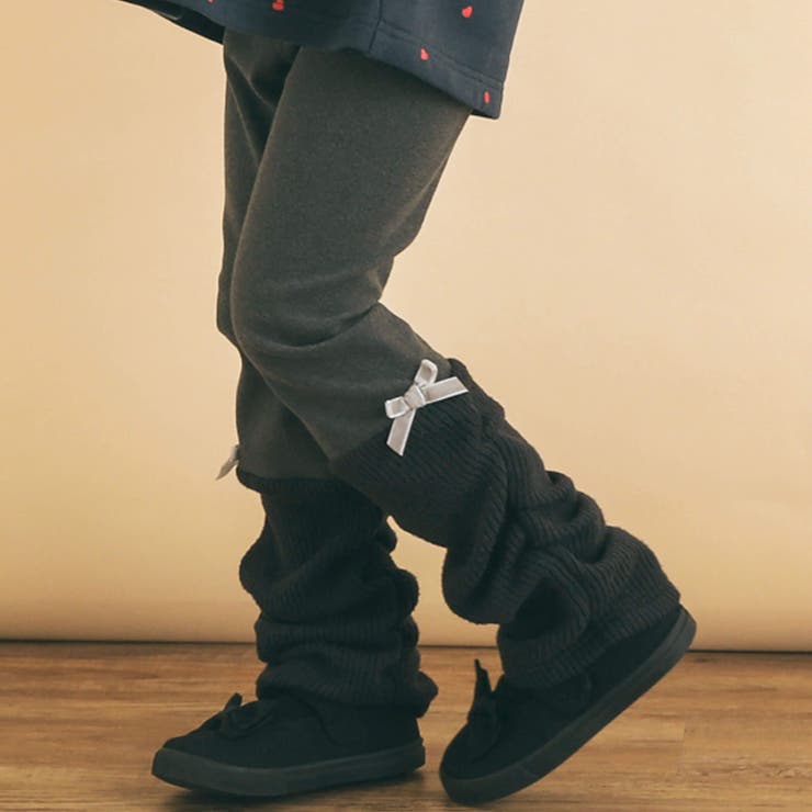 裾くしゅくしゅニットレギンス(80~130cm) | SLAP SLIP | 詳細画像4 