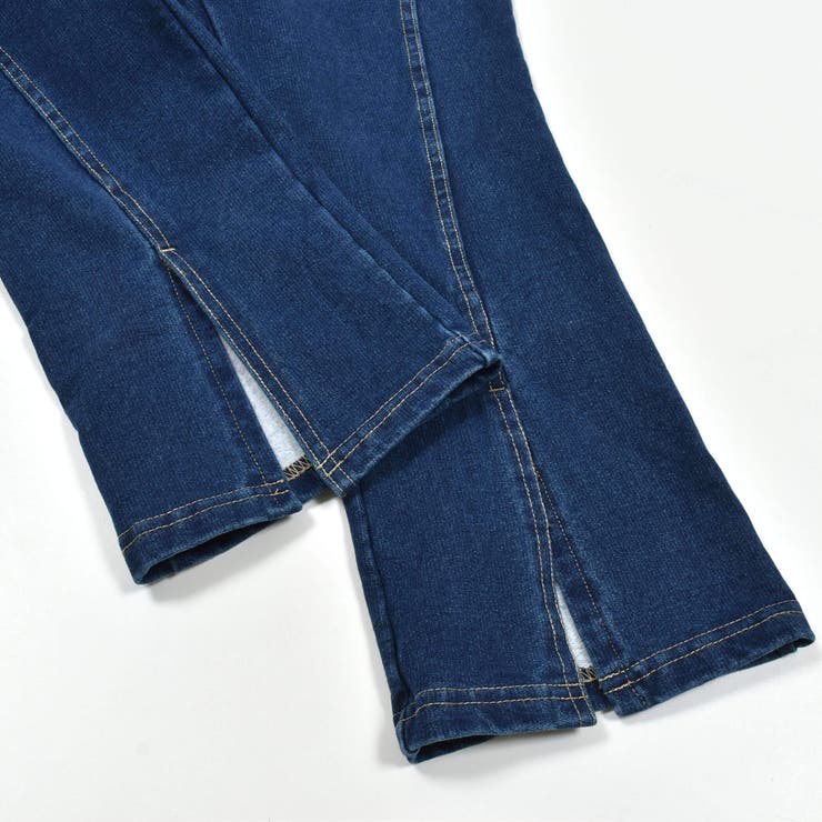 ストレッチデニムコールテンスリット入りフレアパンツ(90~130cm) | SLAP SLIP | 詳細画像10 