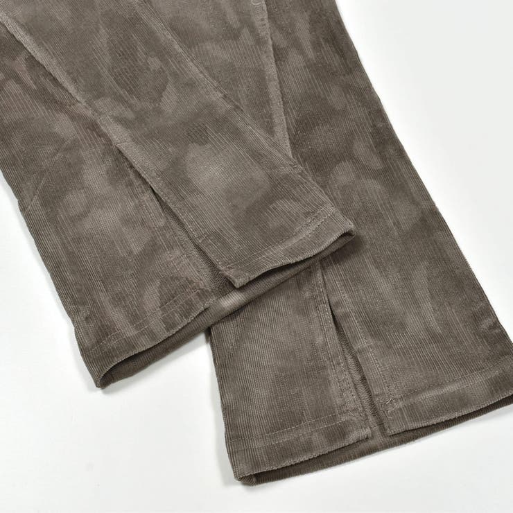 ストレッチデニムコールテンスリット入りフレアパンツ(90~130cm) | SLAP SLIP | 詳細画像18 