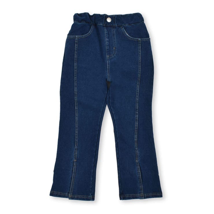 ストレッチデニムコールテンスリット入りフレアパンツ(90~130cm) | SLAP SLIP | 詳細画像6 