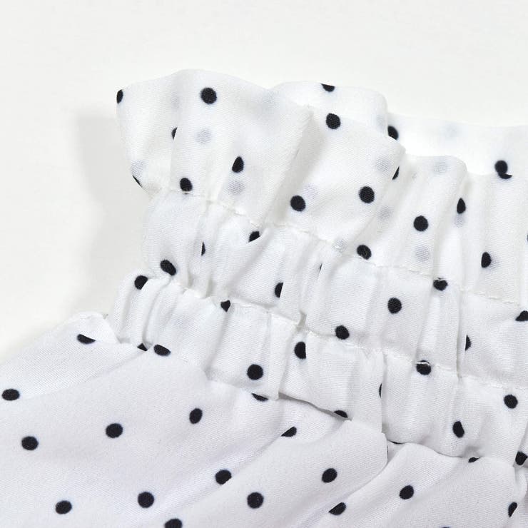 レース生地ドット柄裾スカラップスカッツ(80~120cm) | SLAP SLIP | 詳細画像14 