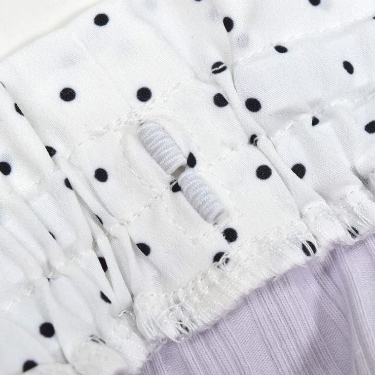 レース生地ドット柄裾スカラップスカッツ(80~120cm) | SLAP SLIP | 詳細画像19 
