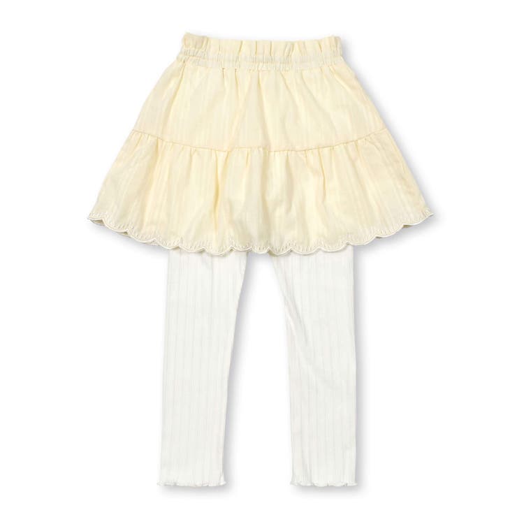 レース生地ドット柄裾スカラップスカッツ(80~120cm) | SLAP SLIP | 詳細画像6 