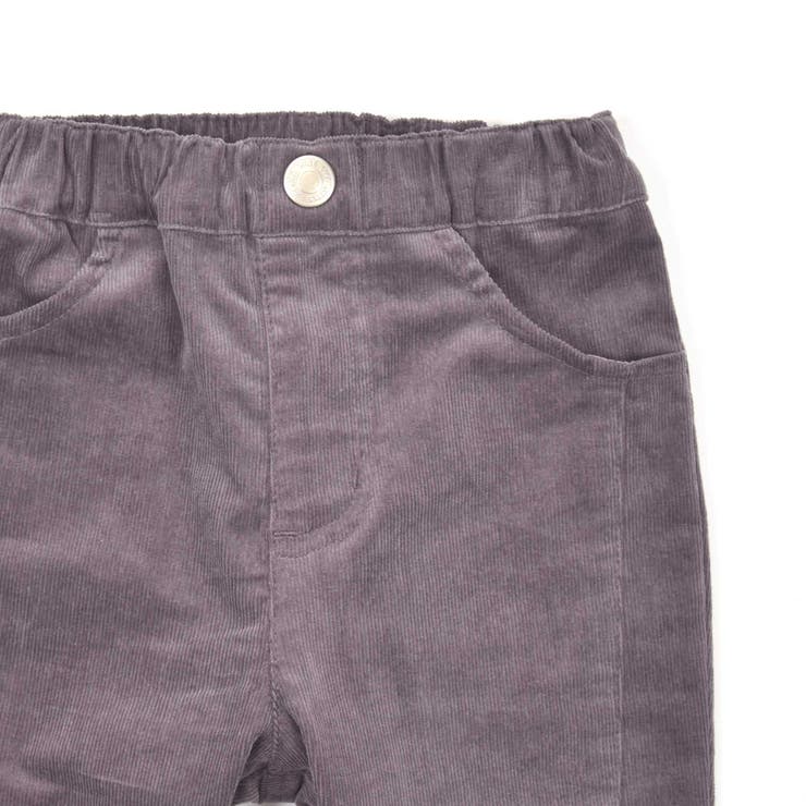 【お揃い】フリルヘムコールテンチェックフレアパンツ(80~140cm) | SLAP SLIP | 詳細画像7 