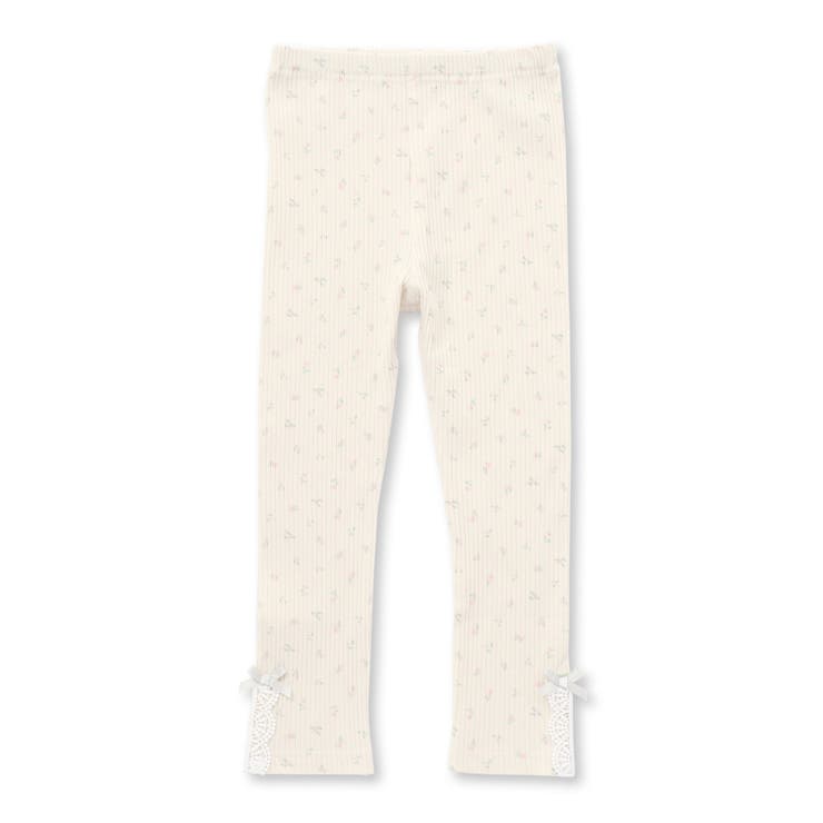 裾レースリボン付きレギンス(80~130cm) | SLAP SLIP | 詳細画像1 