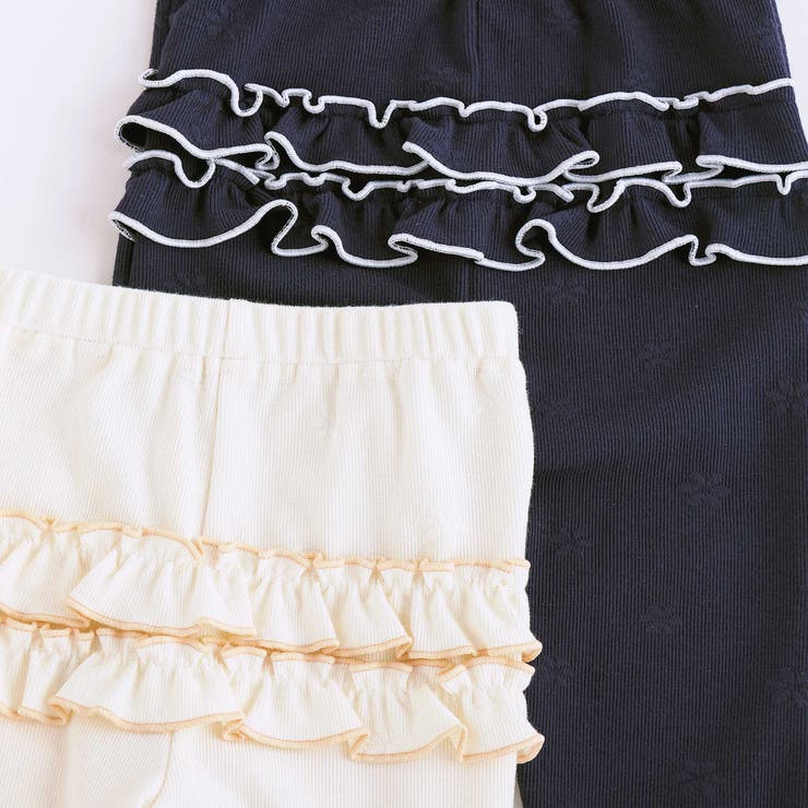 【お揃い】おしりフリル花柄レギンス(80~130cm) | SLAP SLIP | 詳細画像2 