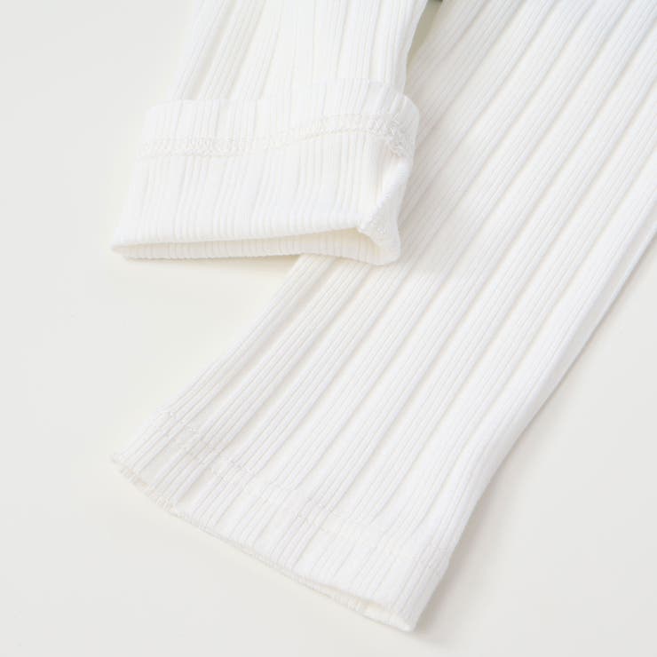 キラッとハートボタン付きフロントスカラップ7分丈スカッツ(80~130cm) | SLAP SLIP | 詳細画像9 