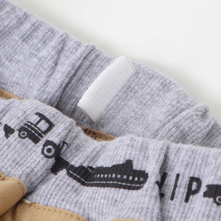 【らくのび】ウエストリブラインプリント乗り物柄ストレッチ7分丈パンツ(80~13… | SLAP SLIP | 詳細画像19 