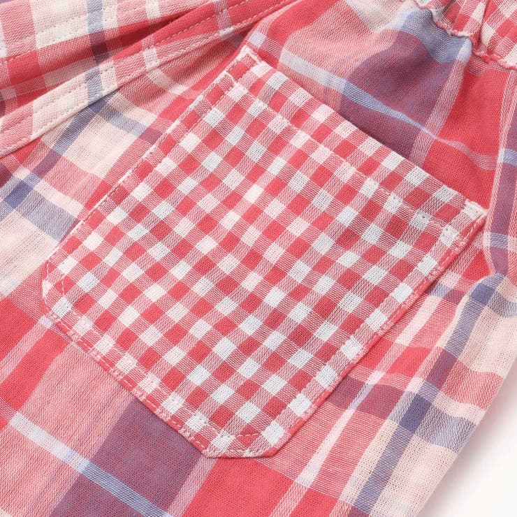 【お揃い】ポケット付きダブルガーゼリバーシブル7分丈パンツ(80~130cm) | SLAP SLIP | 詳細画像12 