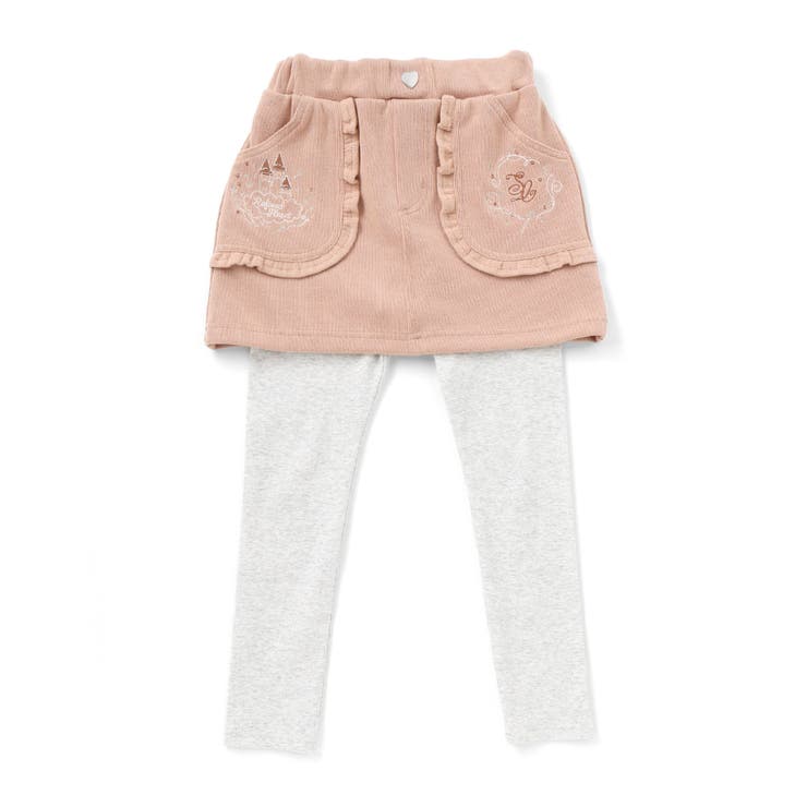 キラキラ刺しゅうフリルポケットスカッツ(80~120cm) | SLAP SLIP | 詳細画像10 