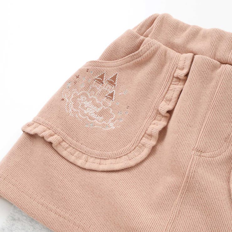 キラキラ刺しゅうフリルポケットスカッツ(80~120cm) | SLAP SLIP | 詳細画像14 