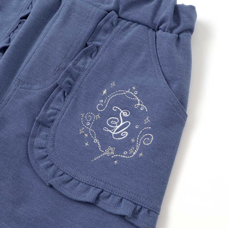 キラキラ刺しゅうフリルポケットスカッツ(80~120cm) | SLAP SLIP | 詳細画像8 