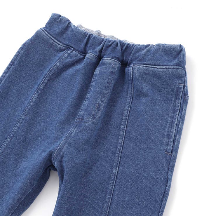 後ろポケットリボンフレアシルエット9分丈デニムパンツ(80~130cm) | SLAP SLIP | 詳細画像14 