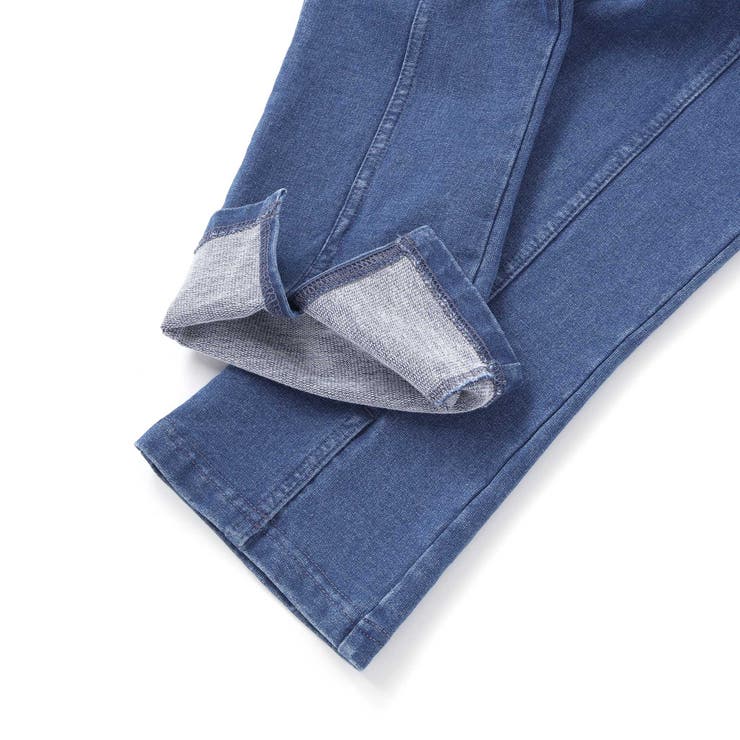 後ろポケットリボンフレアシルエット9分丈デニムパンツ(80~130cm) | SLAP SLIP | 詳細画像17 