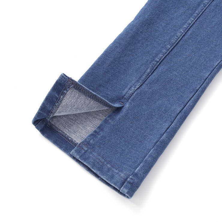 後ろポケットリボンフレアシルエット9分丈デニムパンツ(80~130cm) | SLAP SLIP | 詳細画像18 