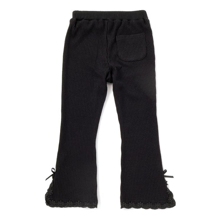 レースリボン裾フレア9分丈レギンス(80~130cm) | SLAP SLIP | 詳細画像5 