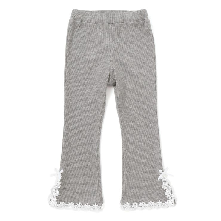 レースリボン裾フレア9分丈レギンス(80~130cm) | SLAP SLIP | 詳細画像8 