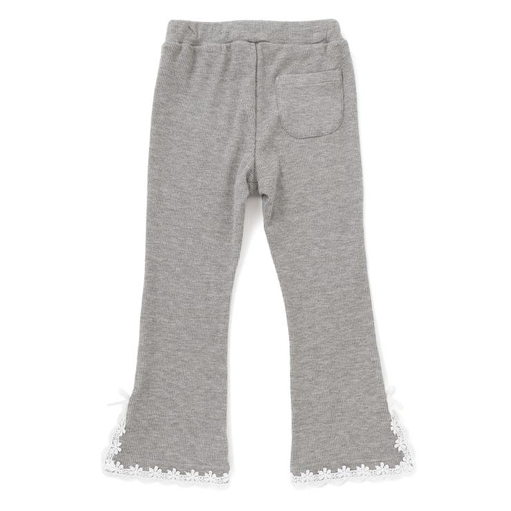 レースリボン裾フレア9分丈レギンス(80~130cm) | SLAP SLIP | 詳細画像9 