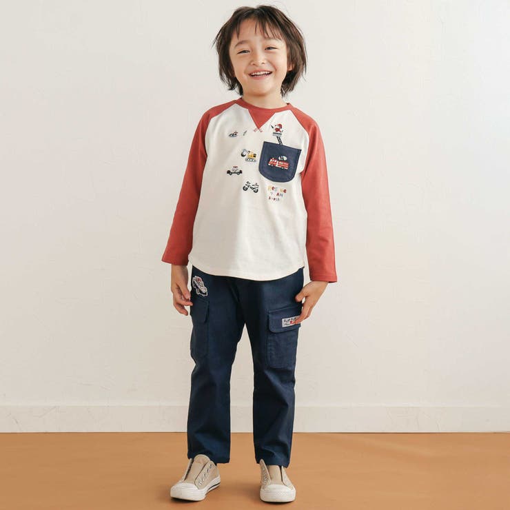 はたらくくるまモチーフスーパーストレッチツイルパンツ | SLAP SLIP | 詳細画像5 