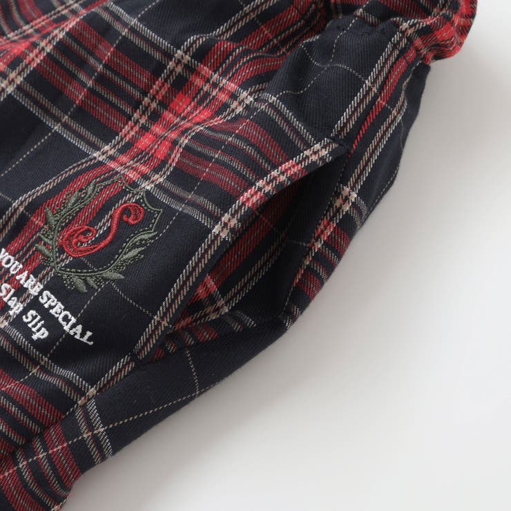【お揃い】ツイルチェックリバーシブルパンツ(80~130cm) | SLAP SLIP | 詳細画像15 