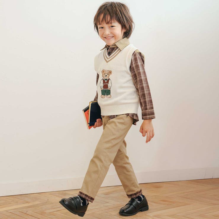 【お揃い】ツイルチェックリバーシブルパンツ(80~130cm) | SLAP SLIP | 詳細画像25 