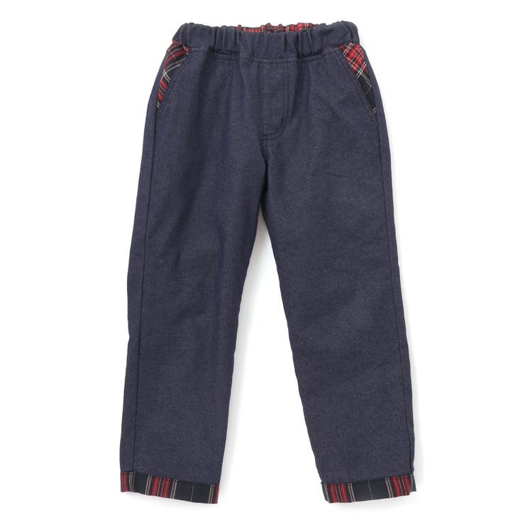 【お揃い】ツイルチェックリバーシブルパンツ(80~130cm) | SLAP SLIP | 詳細画像4 