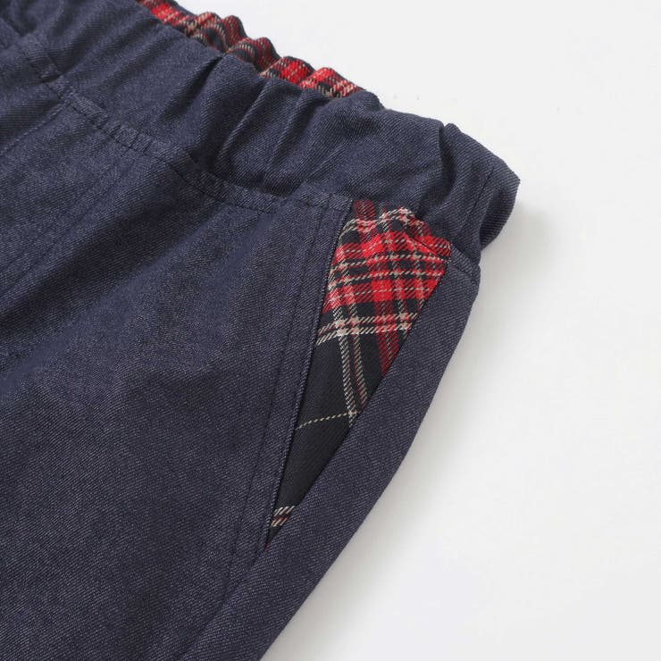 【お揃い】ツイルチェックリバーシブルパンツ(80~130cm) | SLAP SLIP | 詳細画像9 