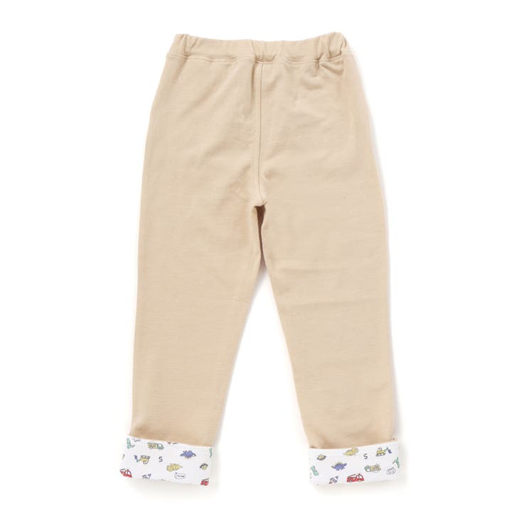 消防車恐竜折り返し柄プリントデニム風パンツ(80~130cm) | SLAP SLIP | 詳細画像19 