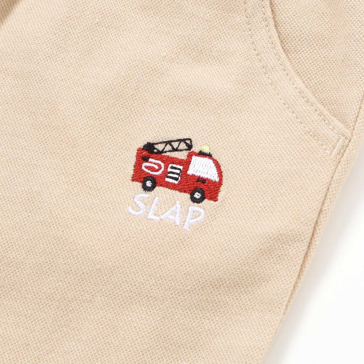 消防車恐竜折り返し柄プリントデニム風パンツ(80~130cm) | SLAP SLIP | 詳細画像20 