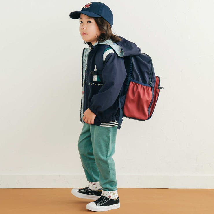 消防車恐竜折り返し柄プリントデニム風パンツ(80~130cm) | SLAP SLIP | 詳細画像24 