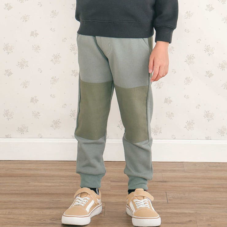 グリーン | 【GANJYO】おしりひざ強化頑丈パンツ(80~130cm) | SLAP SLIP