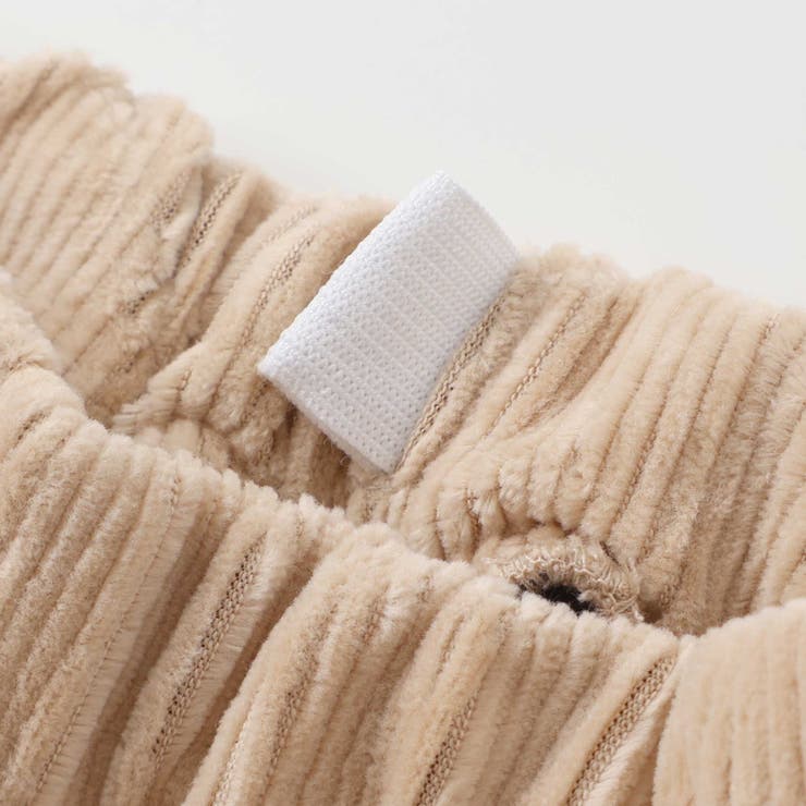 アニマルネコウサギパッチ刺しゅうポケットコーデュロイスカッツ(80~120cm) | SLAP SLIP | 詳細画像16 