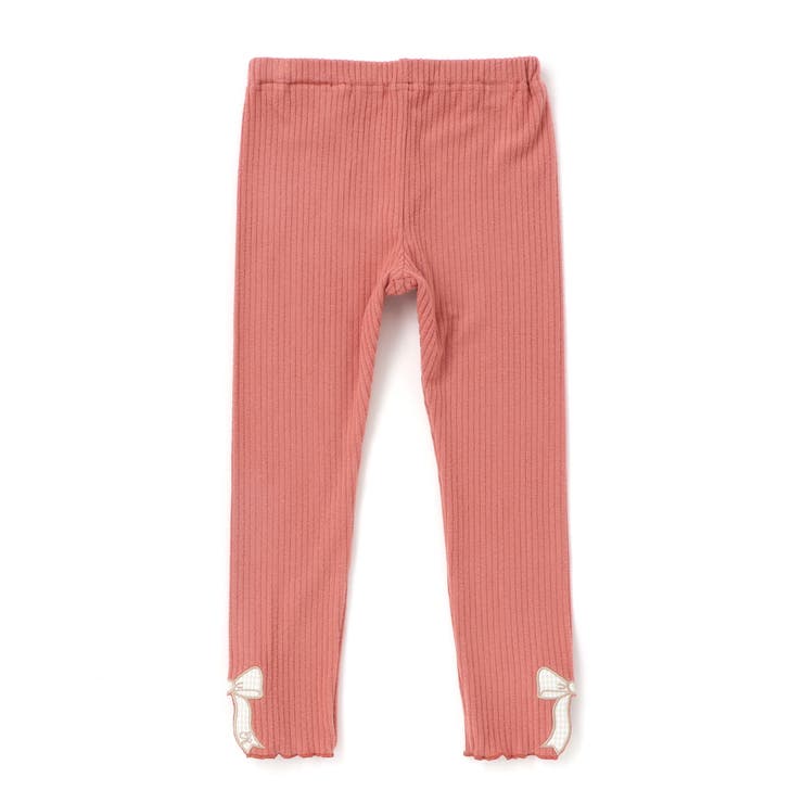 裾リボンパッチ刺しゅうレギンス(80~130cm) | SLAP SLIP | 詳細画像12 