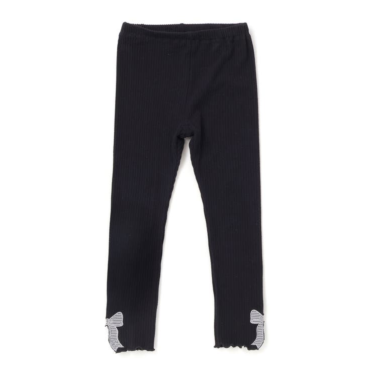 裾リボンパッチ刺しゅうレギンス(80~130cm) | SLAP SLIP | 詳細画像8 