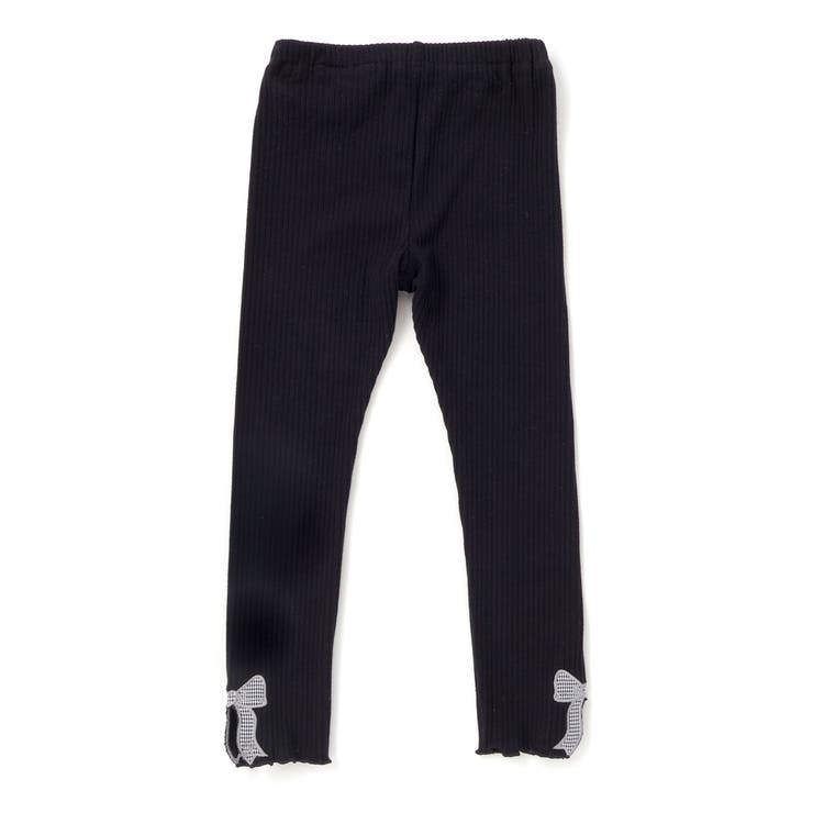 裾リボンパッチ刺しゅうレギンス(80~130cm) | SLAP SLIP | 詳細画像9 