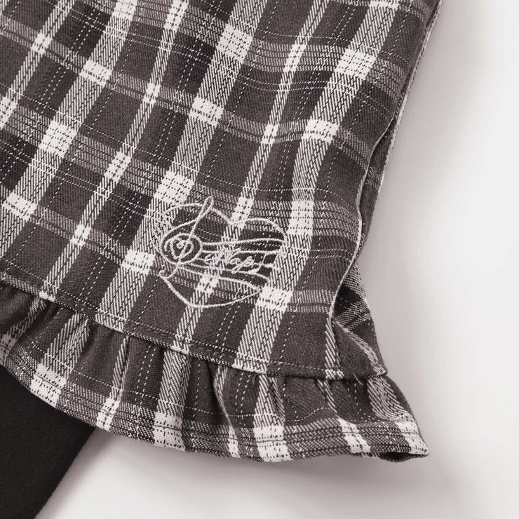 【お揃い】レギンスドッキングチェックショートパンツ(80~130cm) | SLAP SLIP | 詳細画像9 