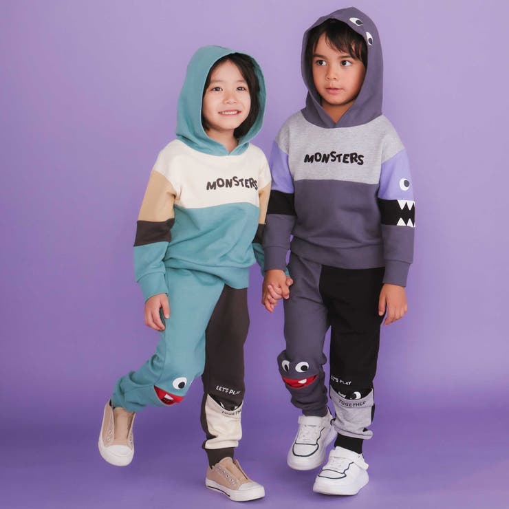 ぎょろぎょろモンスターかくれんぼロングパンツ(80~130cm) | SLAP SLIP | 詳細画像7 