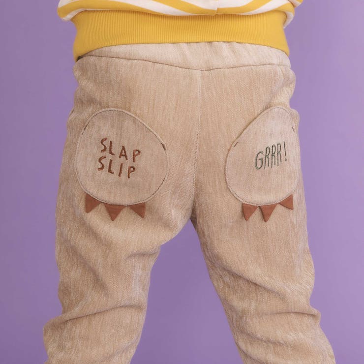 恐竜ポケットロングパンツ(80~120cm) | SLAP SLIP | 詳細画像6 