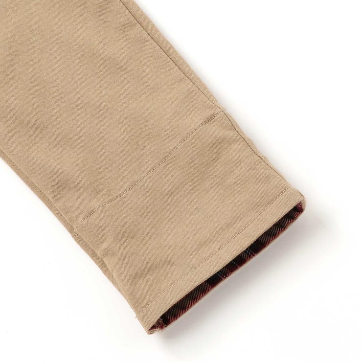 【裏微起毛】折り返し裾チェックロングパンツ(80~130cm) | SLAP SLIP | 詳細画像19 