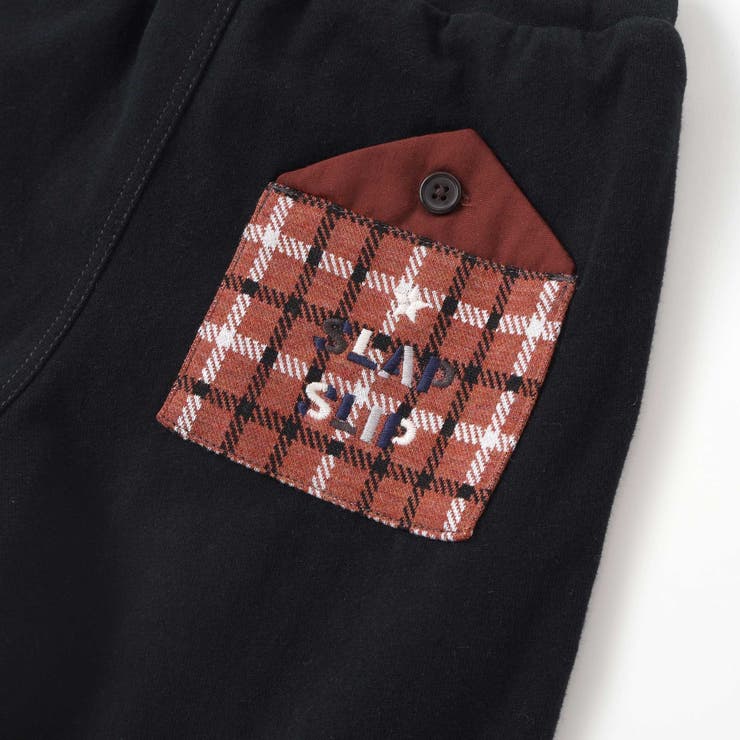 【リバーシブル】無地チェックロングパンツ(80~130cm) | SLAP SLIP | 詳細画像12 