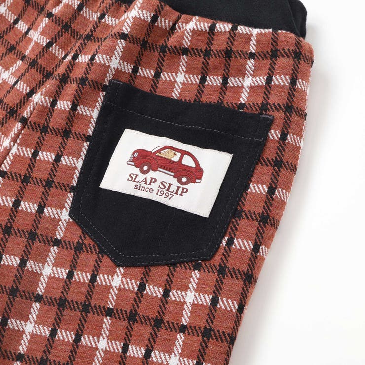 【リバーシブル】無地チェックロングパンツ(80~130cm) | SLAP SLIP | 詳細画像13 
