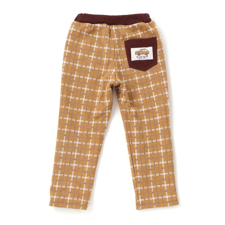 【リバーシブル】無地チェックロングパンツ(80~130cm) | SLAP SLIP | 詳細画像17 