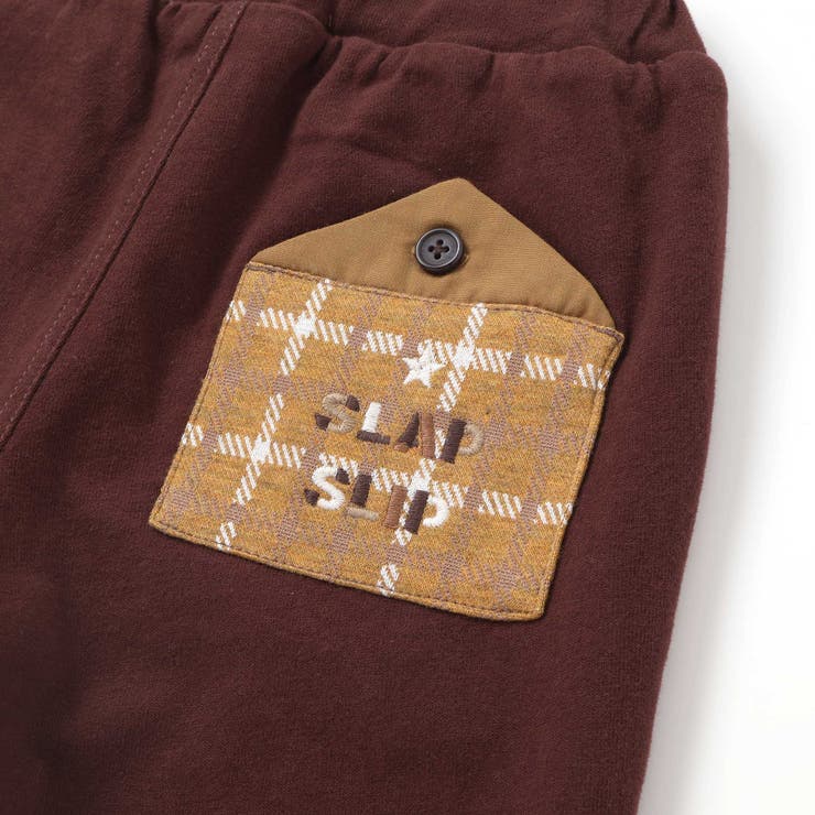 【リバーシブル】無地チェックロングパンツ(80~130cm) | SLAP SLIP | 詳細画像20 