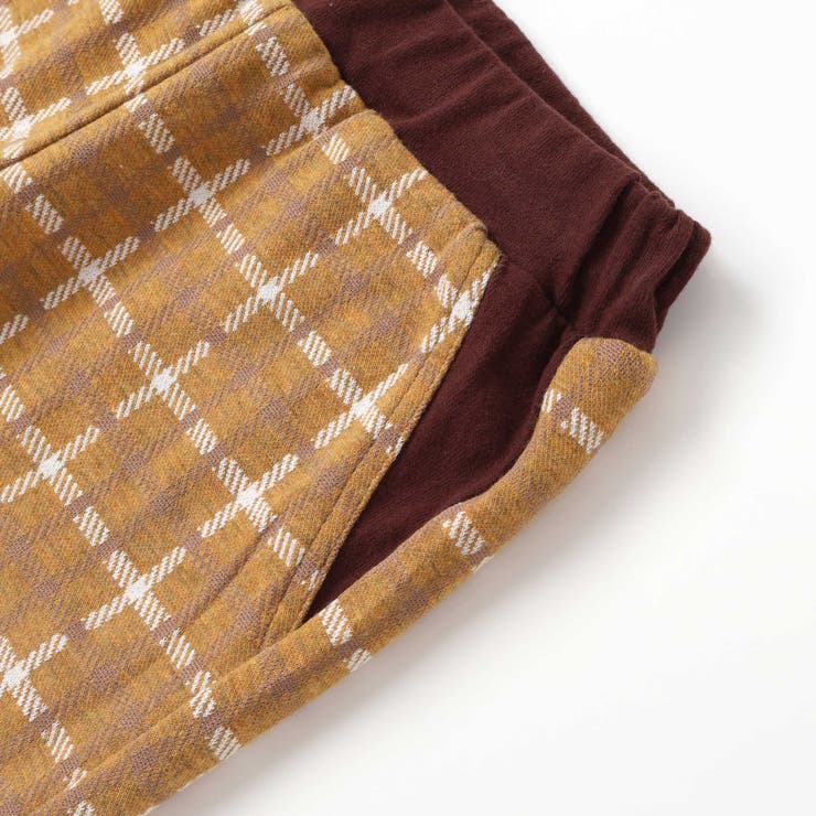 【リバーシブル】無地チェックロングパンツ(80~130cm) | SLAP SLIP | 詳細画像24 