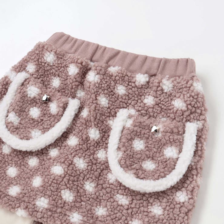 【お揃い】もこもこキラキラボアスカッツ(80~130cm) | SLAP SLIP | 詳細画像11 